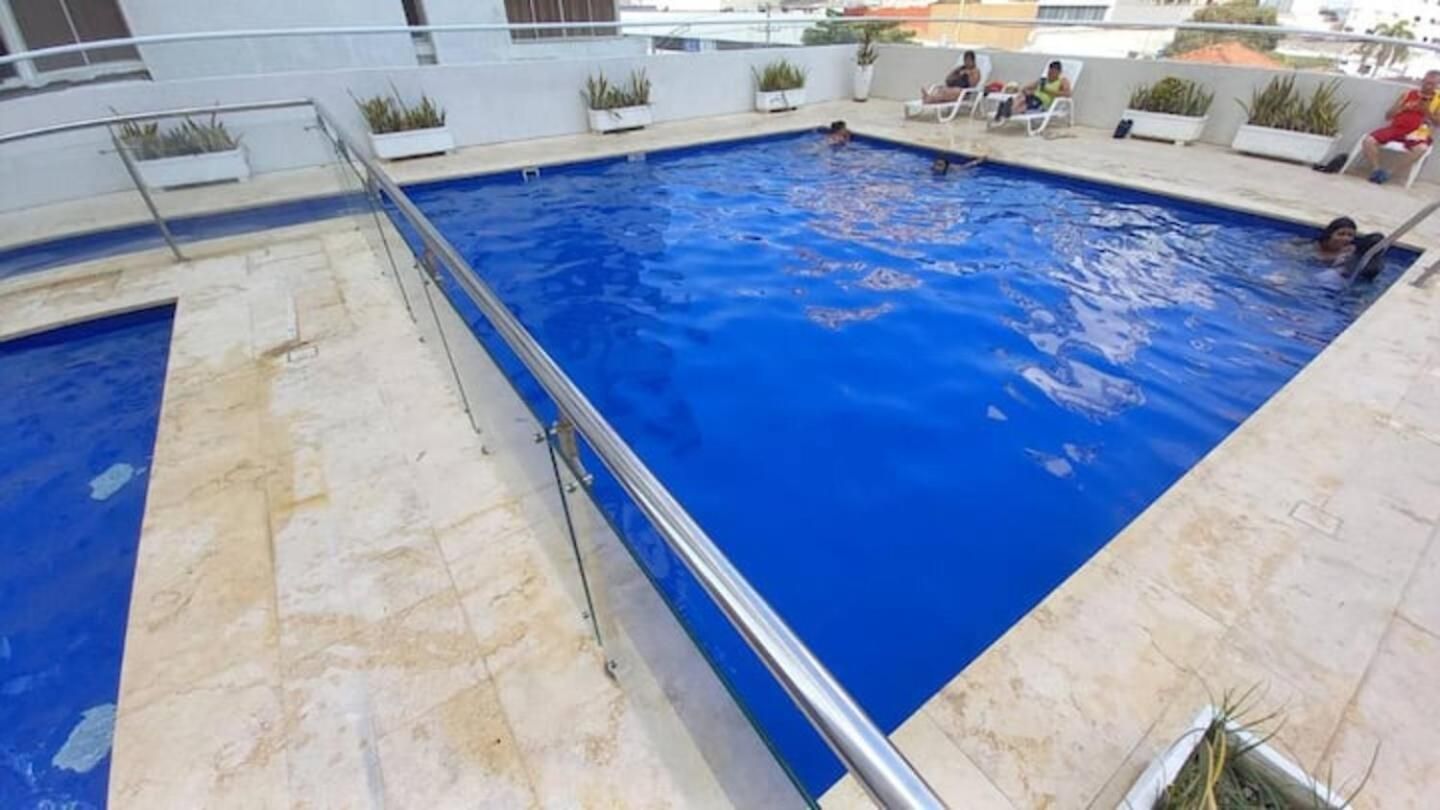 Apartamento Piso 12 Cerca A La Playa, Piscina, Wifi, Ac *