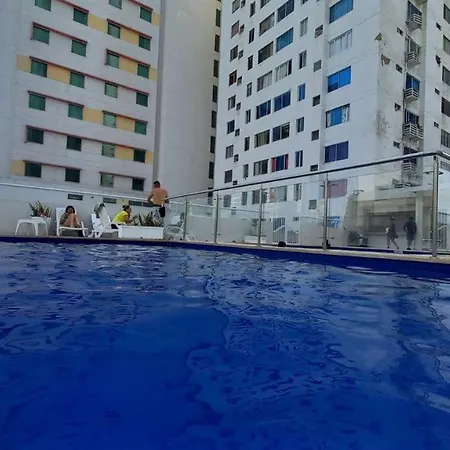 Piso 12 Cerca A La Playa, Piscina, Wifi, Ac Apartamento Cartagena